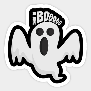 THIS IS BOO Sticker